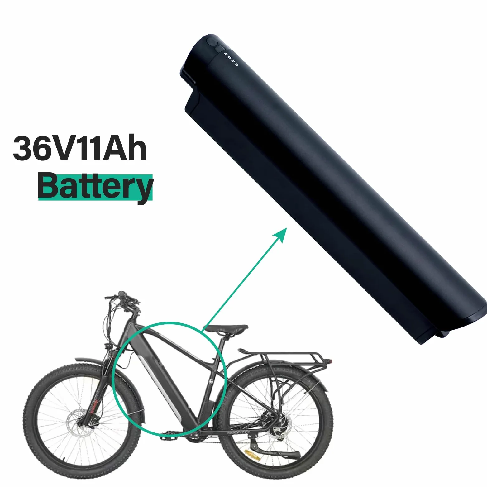Ersatz für F.LLI Schiano E-Wave/Braver/E-Fully Reention EEL Mini für Zündapp z810 36V 11Ah E-Bike Pedelec Akku mit Ladegerät