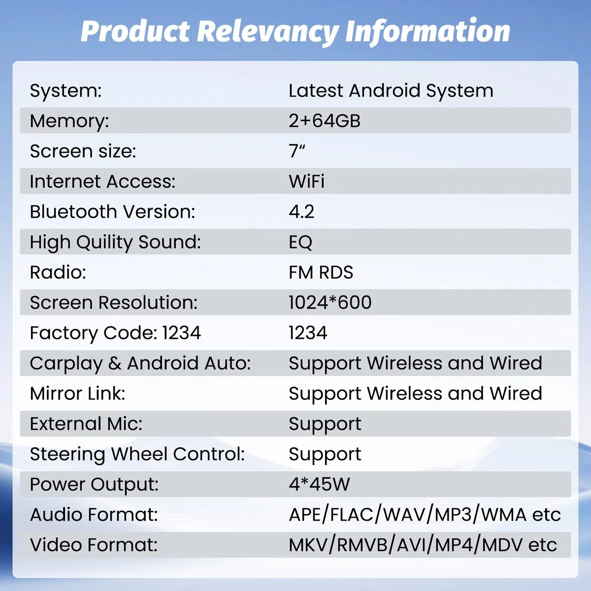 [2G+64G] Hikity Autoradio Navi Für Opel Antara Corsa Meriva Astra Vivaro Combo Android Wireless Carplay 7 Zoll Bildschirm Radio mit Android Auto GPS WiFi Rückfahrkamera FM RDS DSP MIC