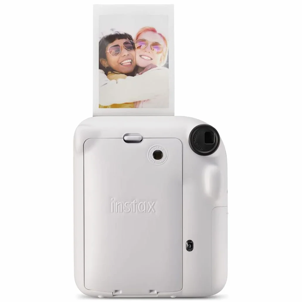 Fujifilm Instax Mini 12 Sofortbildkamera 40 Aufnahmen Tonweiß