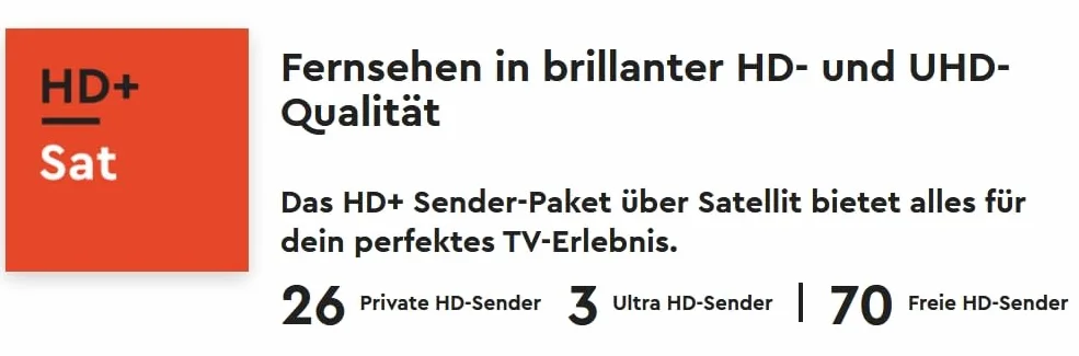 HD-Plus HD+ Karte 12 Monate