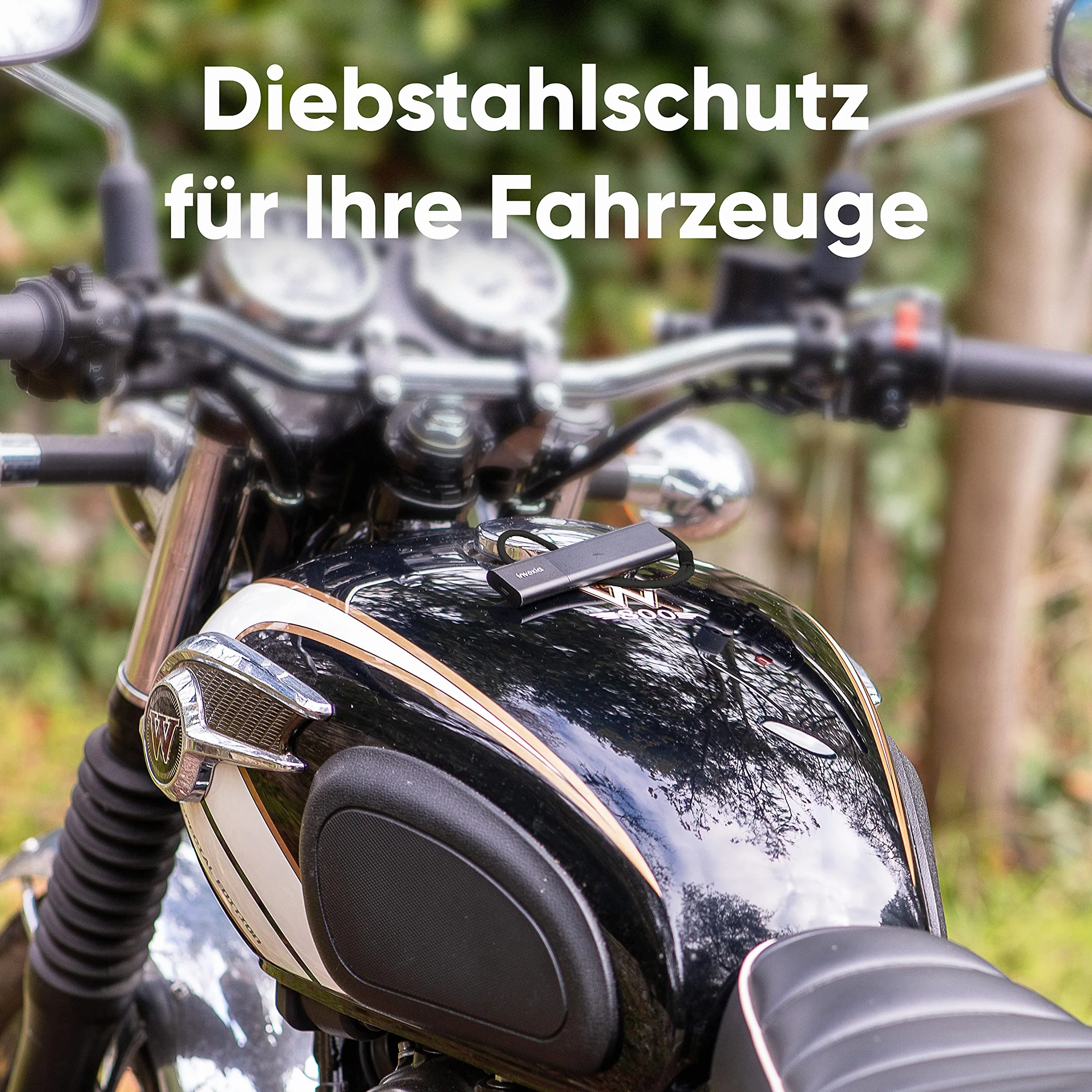 GPS-Tracker PRO Invoxia - Echtzeitortung - Inklusive 1-jährigem Abonnement - Für Autos, Motorräder, Kinder… - Bewegungs- und Neigungsalarme - 4G LTE-M Netzwerk - Bis zu 3 Monate Akkulaufzeit