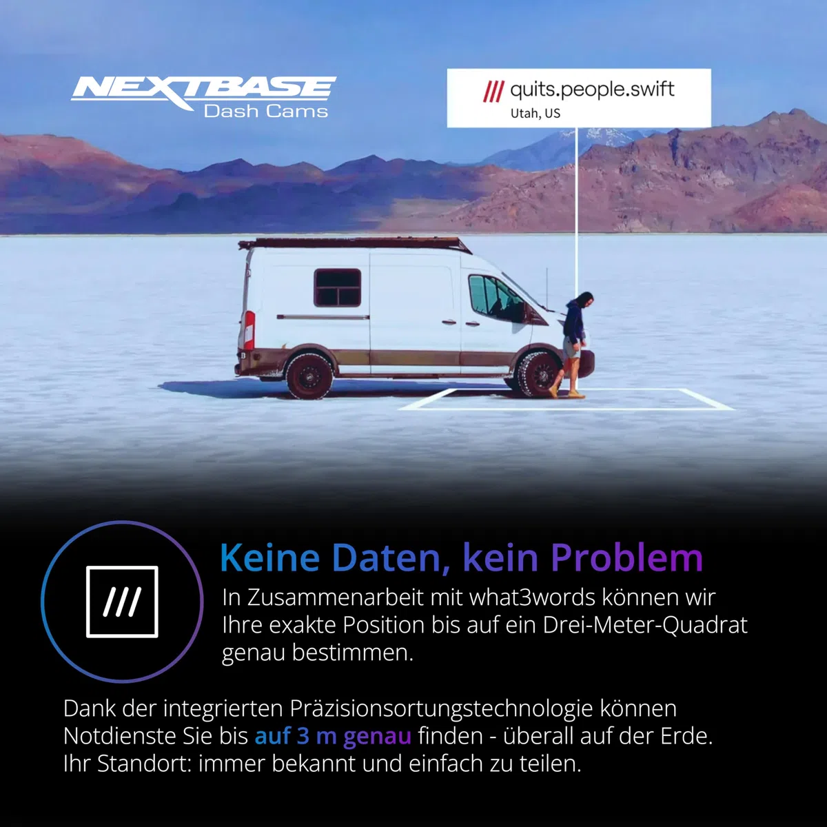 Nextbase® 622GW Dashcam Auto Vorne Hinten | Parkmodus 24/7 | 2160p 30fps Dash Cam | 3-Zoll-Bildschirm | Auto Kamera 140 Grad Betrachtungswinkel Nachtsicht Pro | Inklusive 64GB MicroSD Karte