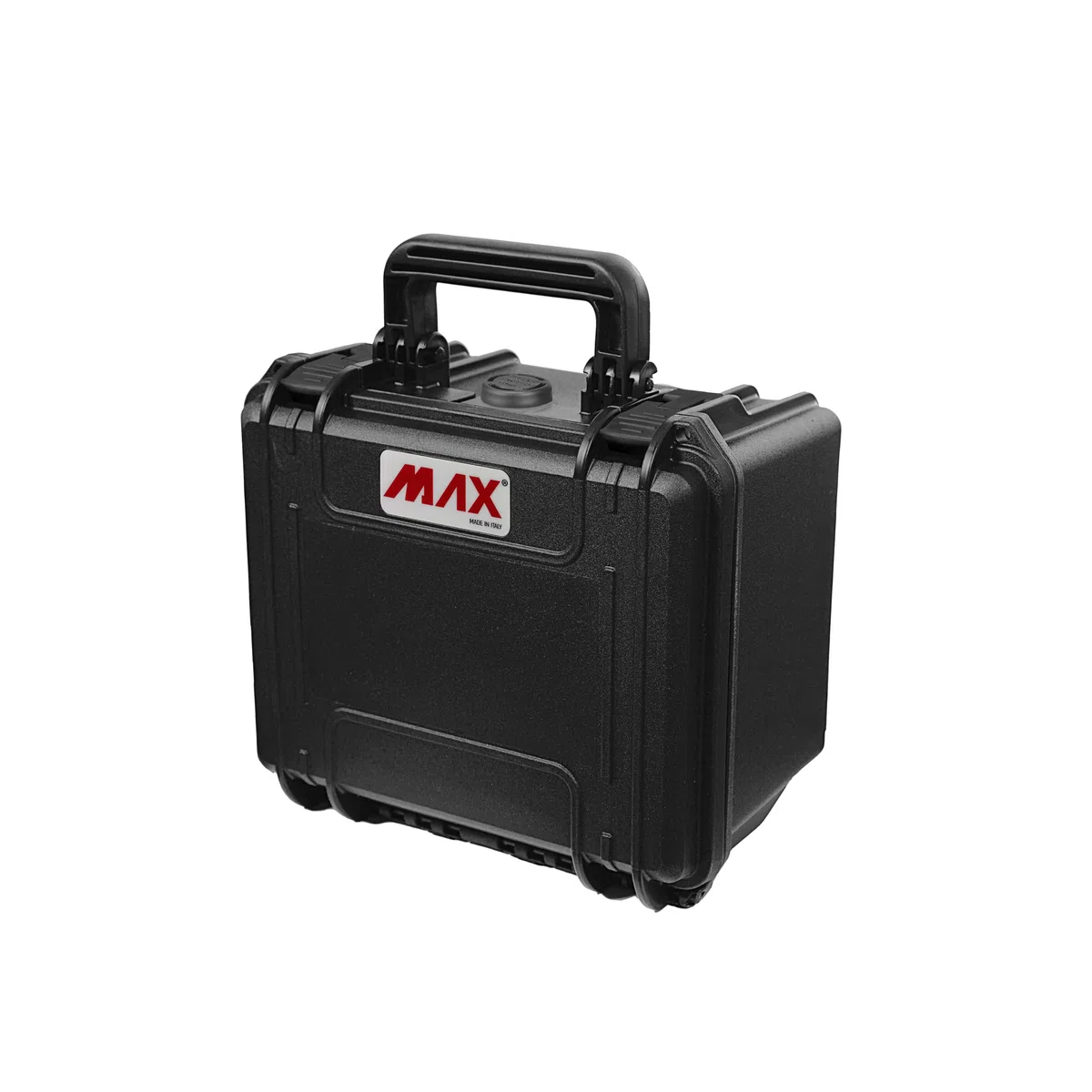 Max MAX235H155S Hartschalenkoffer für Fotografie-Ausrüstung, IP67, wasserdicht, strapazierfähig, Schaumstoff, Flight Case, Schwarz, Única