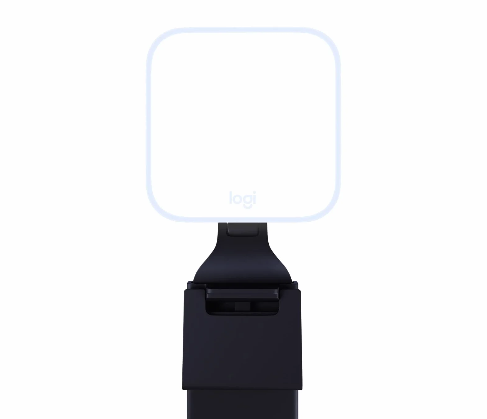 Logitech Litra Glow Premium LED Streaming-Licht mit TrueSoft - Für Videokonferenzen, Zoom-Meetings, Verstellbare Halterung und Desktop-App-Steuerung für PC / Mac - Graphit