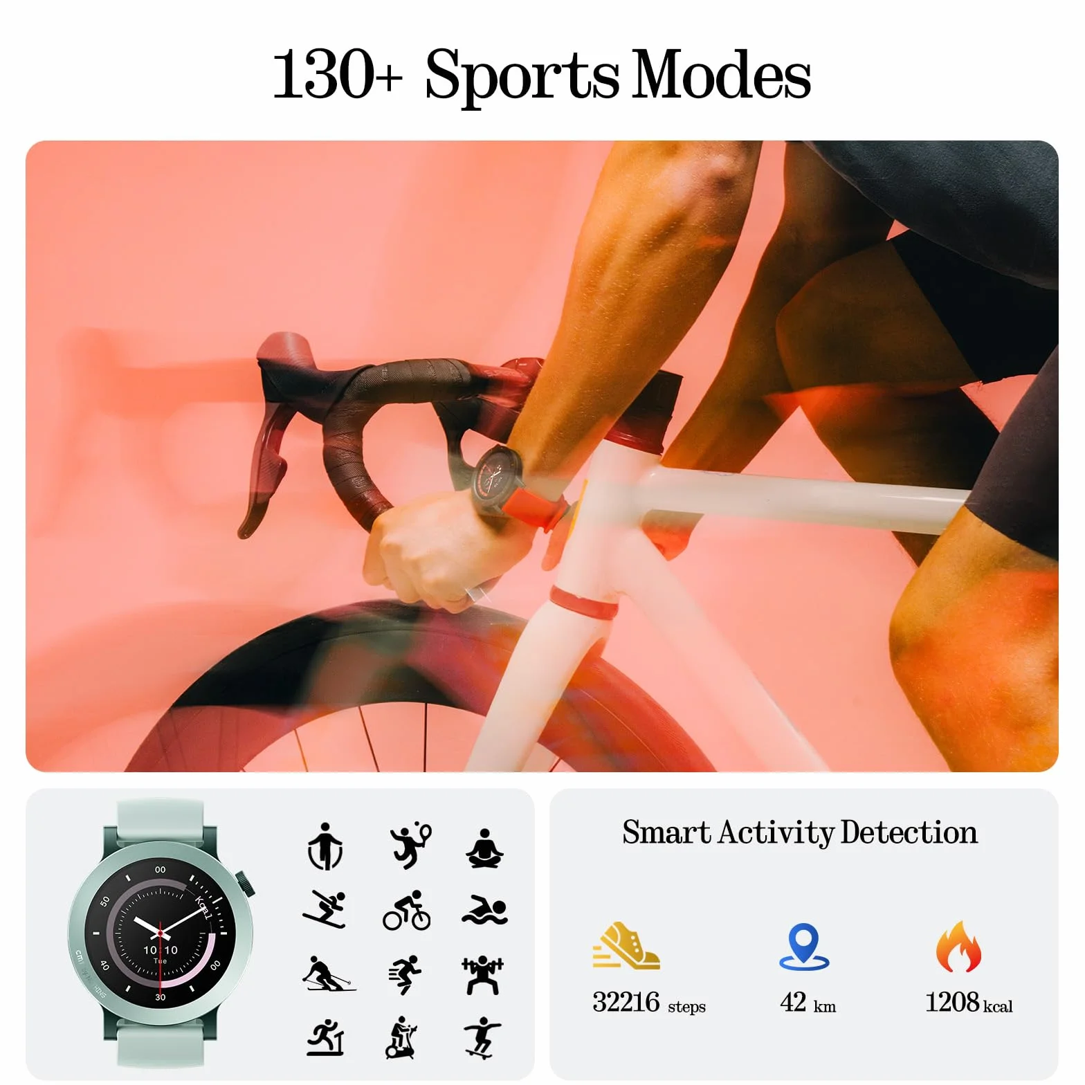 CMF Watch 3 Pro Smartwatch 1,43" AMOLED 13 Tage Akku Dual-GPS Bluetooth-Anrufe KI-Rauschunterdrückung Herzfrequenz Schlaftracking Dunkelgrau