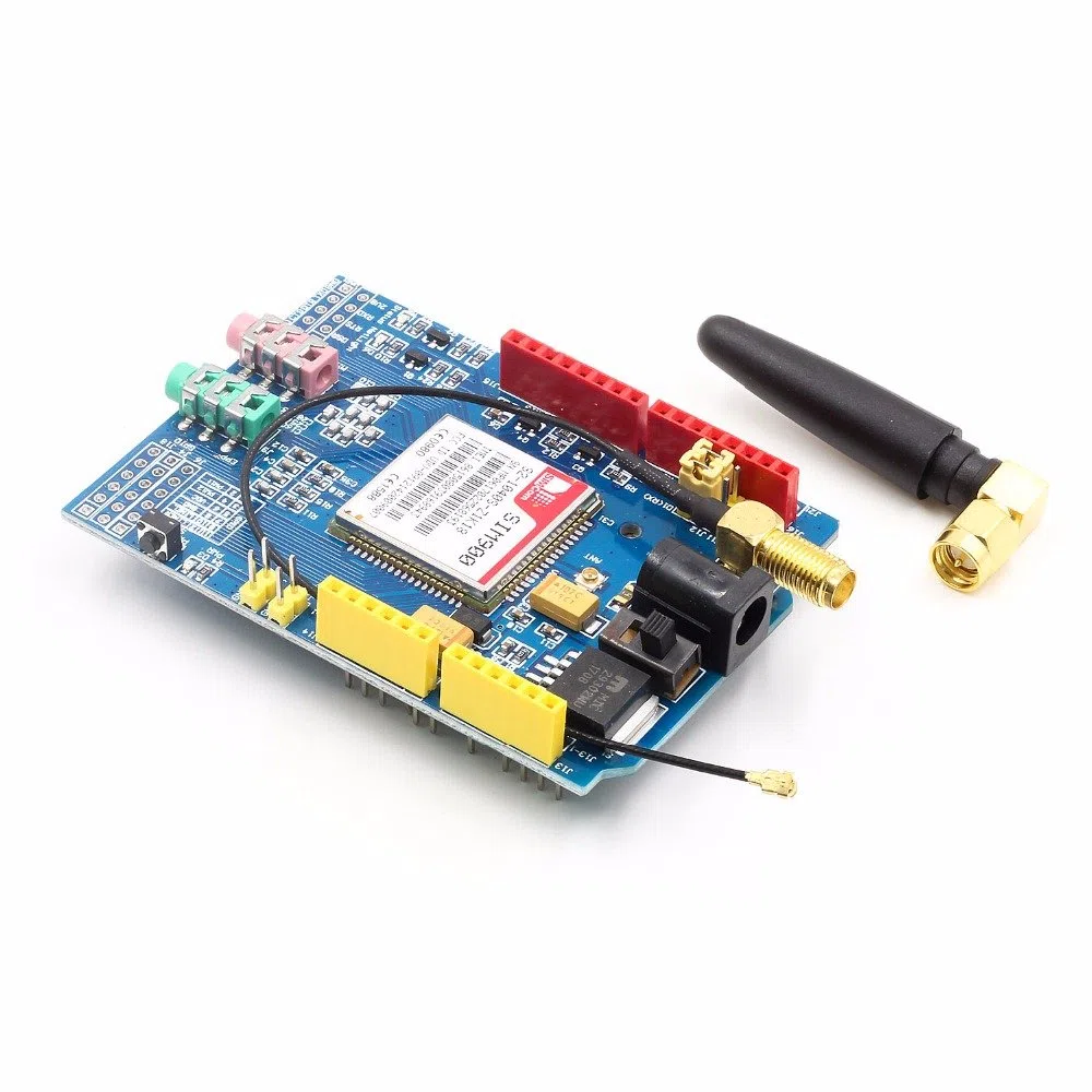 2 Stück SIM900 GPRS/GSM Shield Development Board Quad-Band Modul mit Antenne + Geschenk