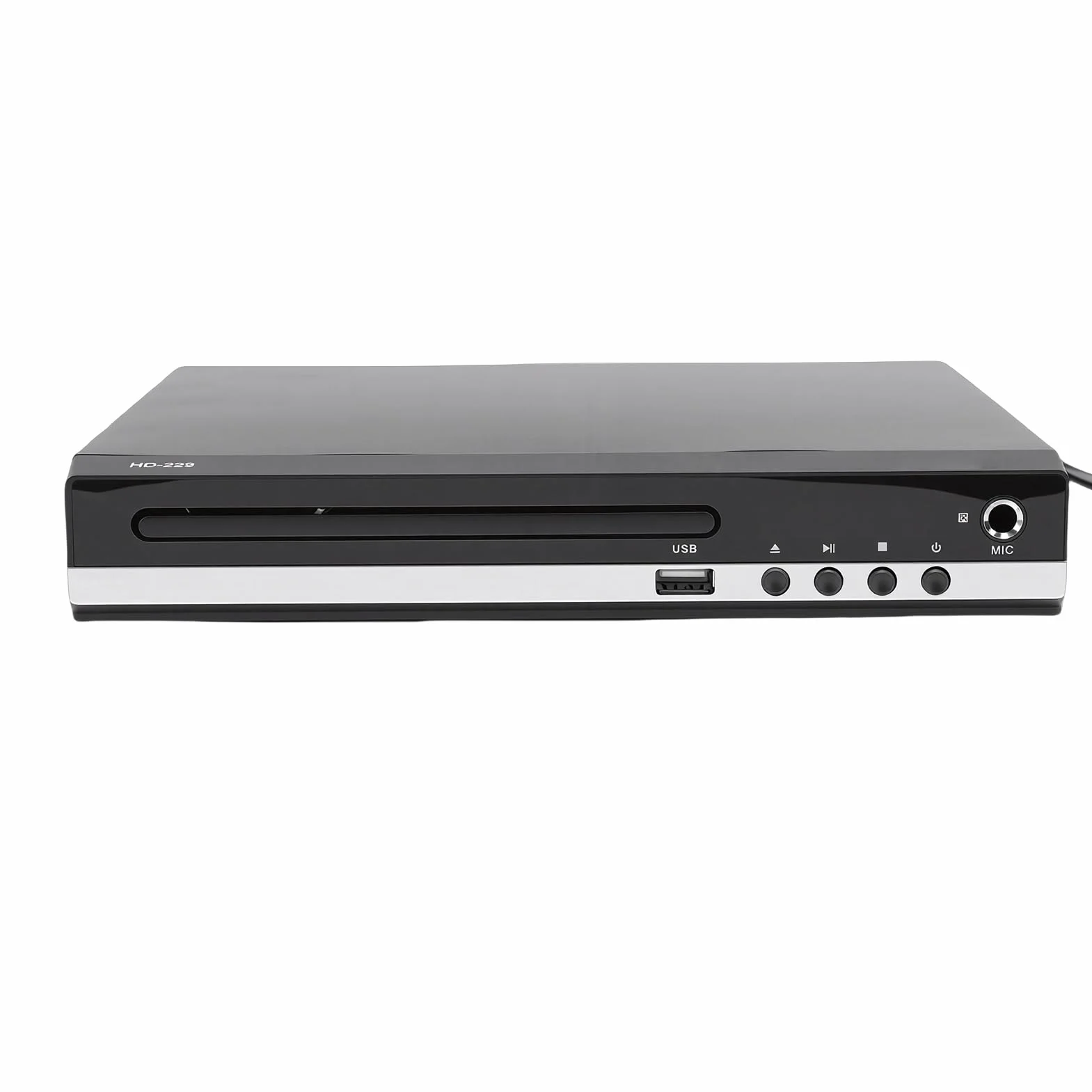 DVD Player, Multi Region Free DVD CD Player für TV mit 1080P HD Auflösung, USB-Anschluss, Ausgang, Fernbedienung, Unterstützt Alle Regionen 1-6, Verschiedene Disc- (GB-Stecker)
