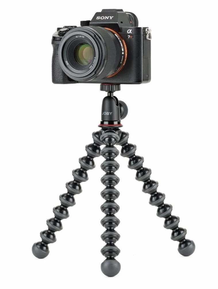 JOBY GorillaPod 1K Kit flexibles Kompaktstativ mit Kugelkopf für Kompaktkameras CSC spiegellose Kameras