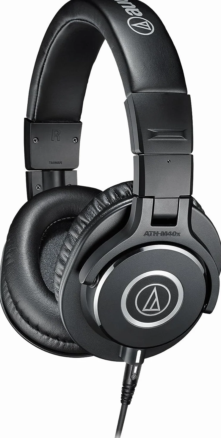 Audio-Technica M40x Professioneller Monitorkopfhörer Schwarz