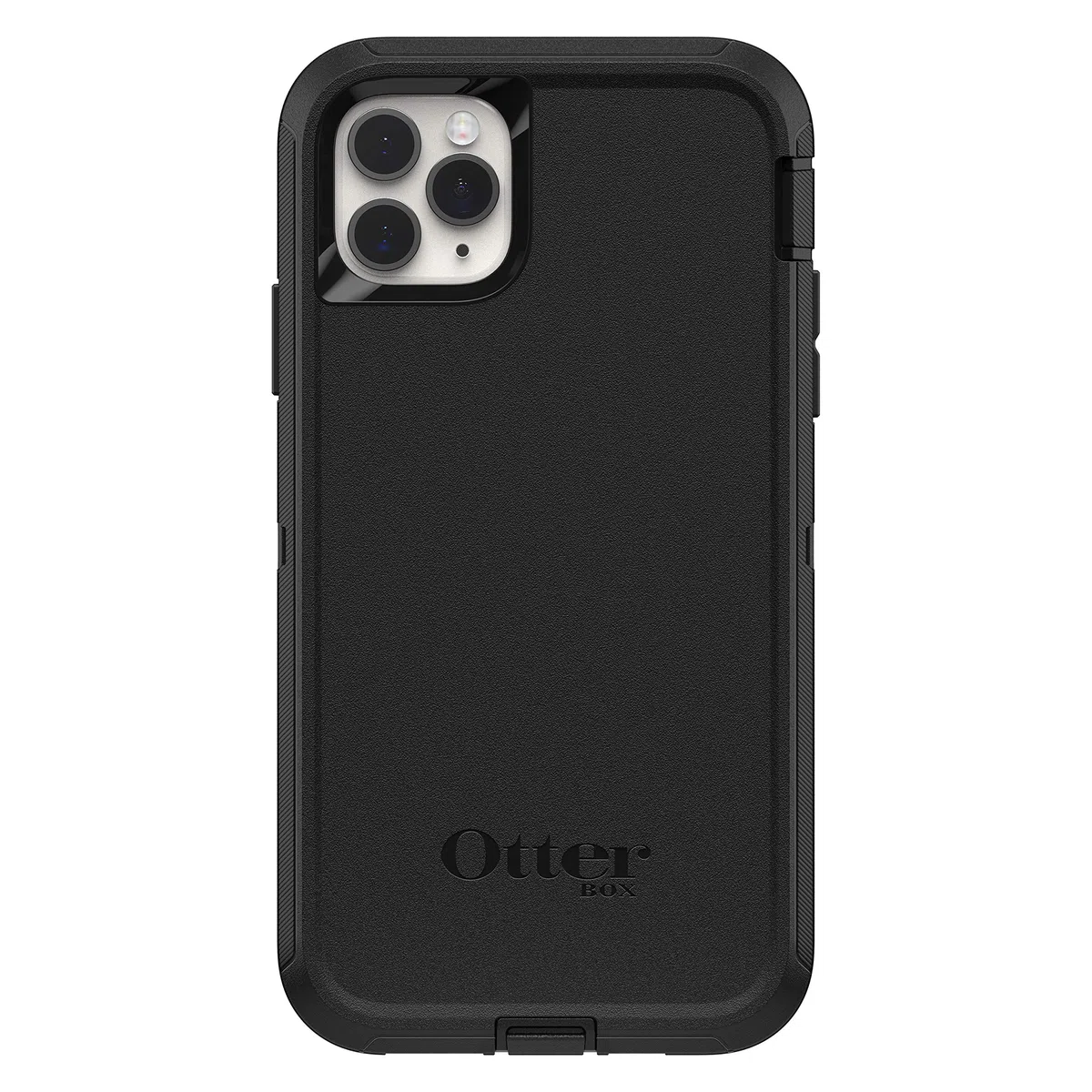 OtterBox Defender Hülle für iPhone 11 Pro Max, stoßfest, sturzsicher, Ultra-robust, schützende Hülle, 4X getestet nach Militärstandard, Schwarz, Keine Einzelhandelsverpackung
