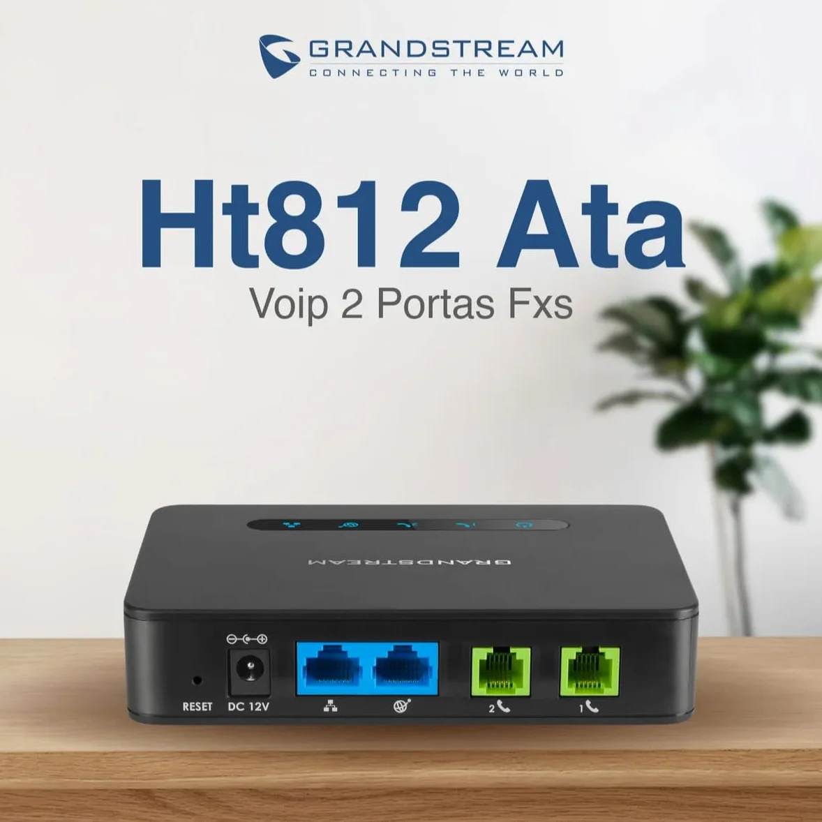 Grandstream HT812 v2 2FXS Gateway