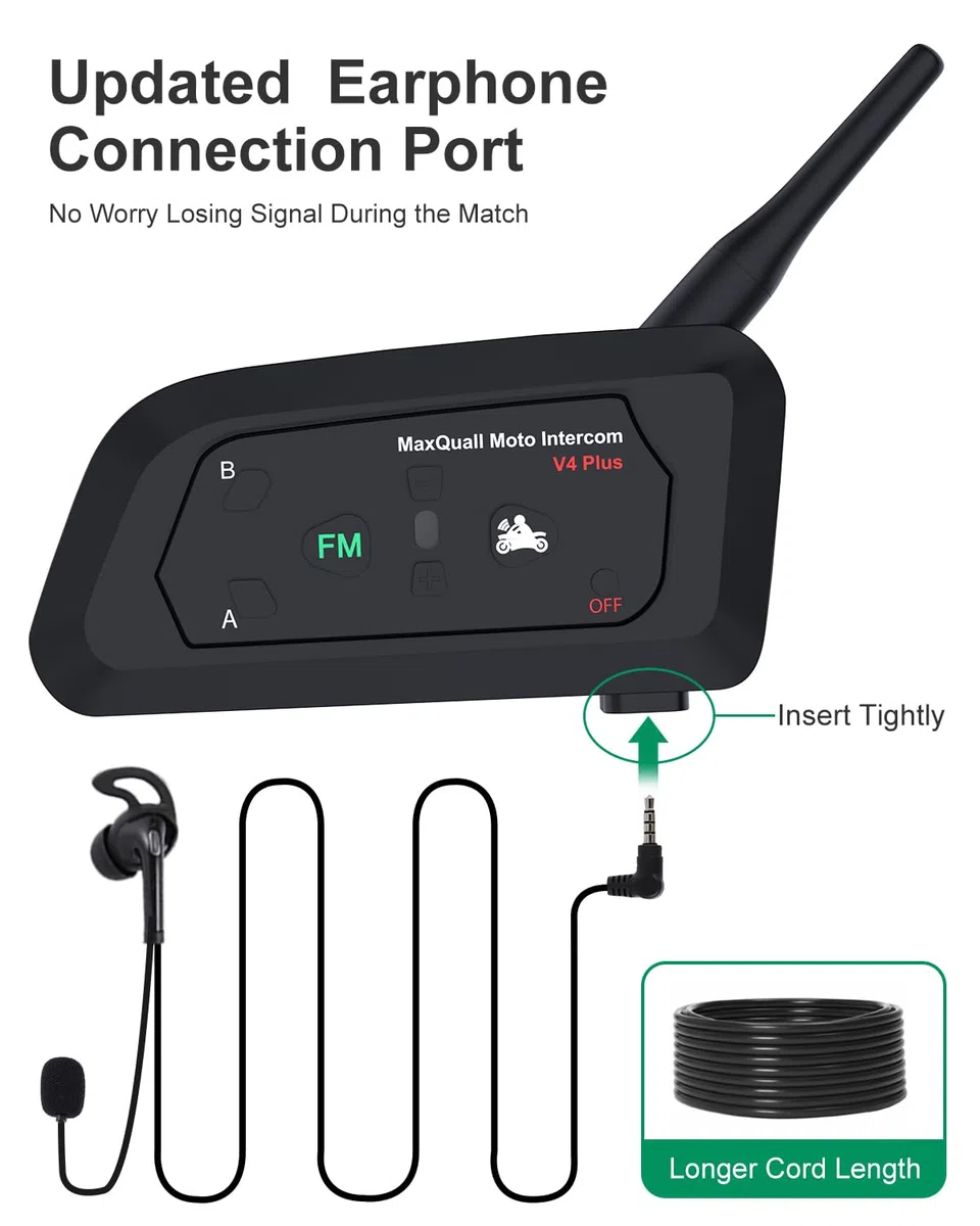 Schiedsrichter-Headset, Schiedsrichter-Kommunikationssystem-Sets für 3 Personen, Vollduplex, Fußball, kabellose Bluetooth-Headsets für offizielle Volleyball, Fußball, Fußball, Handballtrainer (3V4