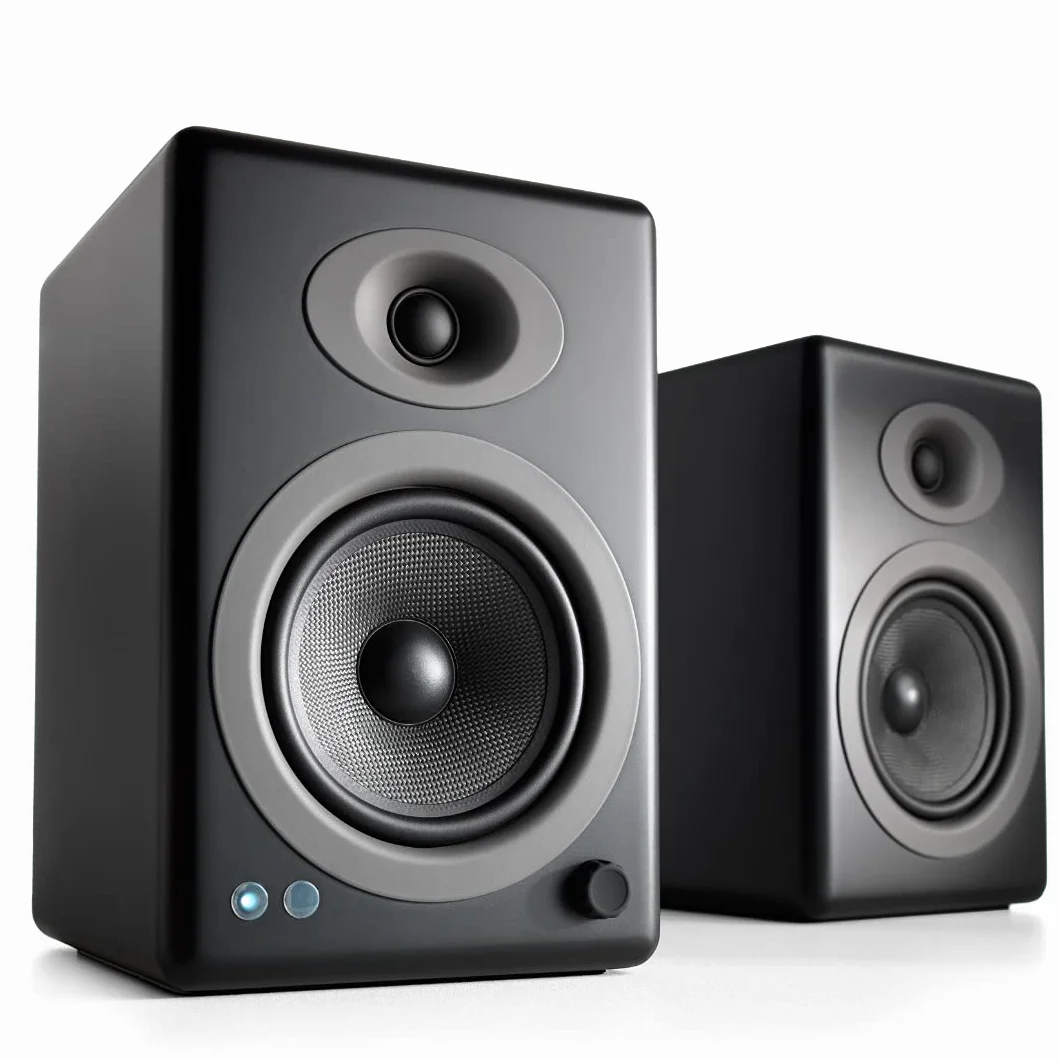 Audioengine Regallautsprecher - A5 Plus 150-W-Bluetooth-Lautsprecher für Heimkinos und Studios