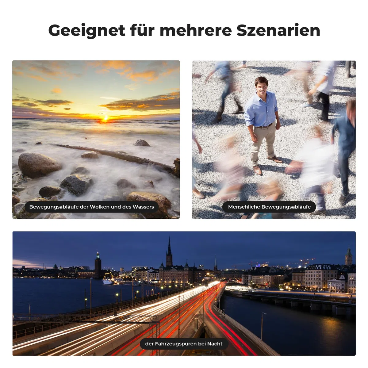 K&F CONCEPT Nano K-Serie ND Filter 67mm Variabler Graufilter ND2-ND2000 (1-11 Blendenstufen)