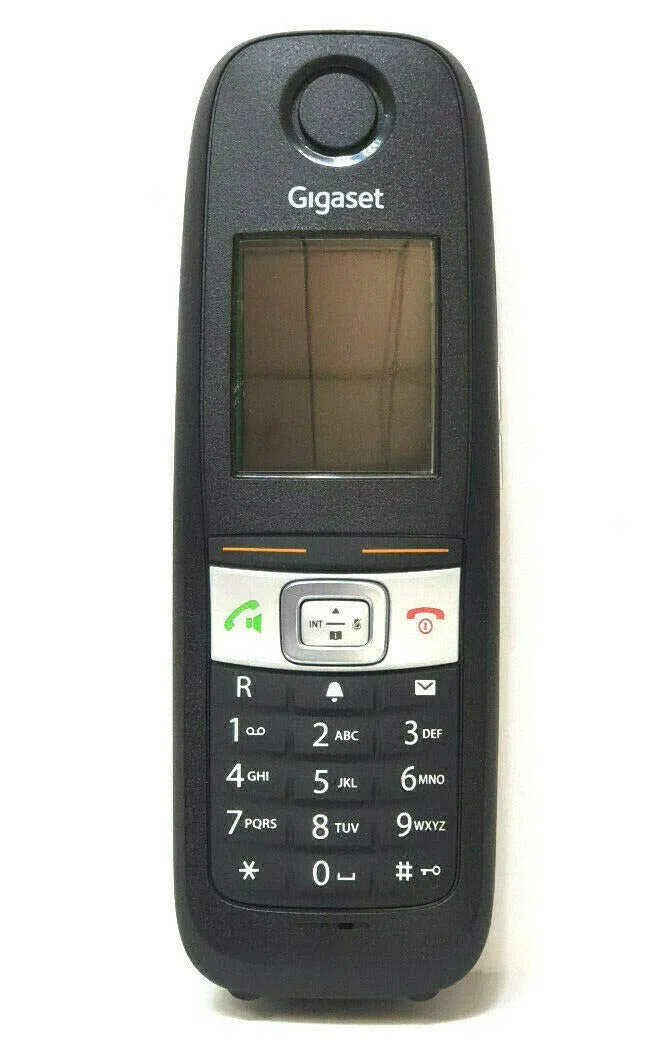 Gigaset E630 H Dect-Schnurlostelefon wasserdicht, staubgeschützt, stoßfest (IP65), zusätzliches Mobilteil, schwarz