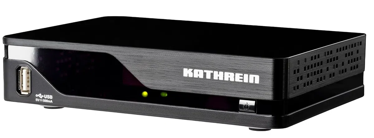 Kathrein DVB-T2-HD Receiver UFT 930 sw mit freenet TV | Für frei empfangbare Sender und die Programme von freenet TV, HD, HbbTV