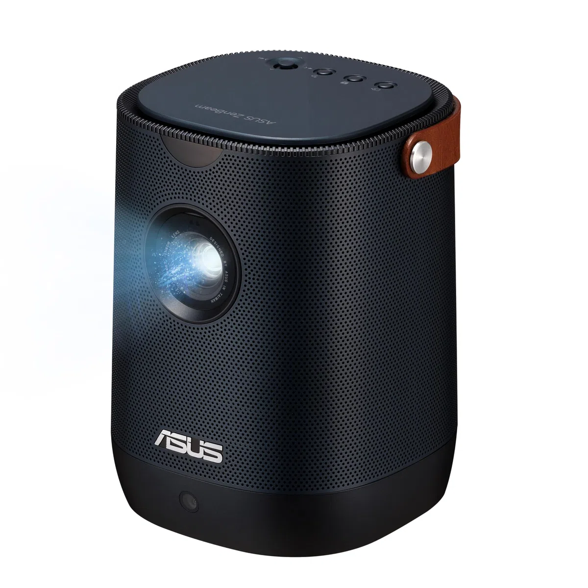 ASUS ZenBeam L2 Smart tragbarer LED Projektor (960 LED Lumen, 1080p, Google zertifizierte Android 12 TV Box, Sound von Harman Kardon, 10 W Lautsprecher, integrierter Akku, ASUS Light Wall)