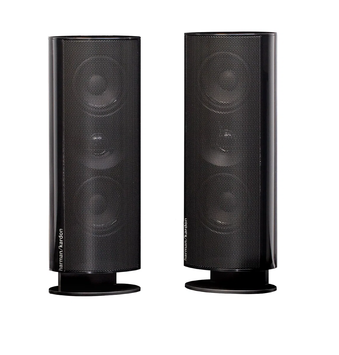 harman kardon HKTS 30 Satelliten Lautsprecher Hochglanz schwarz