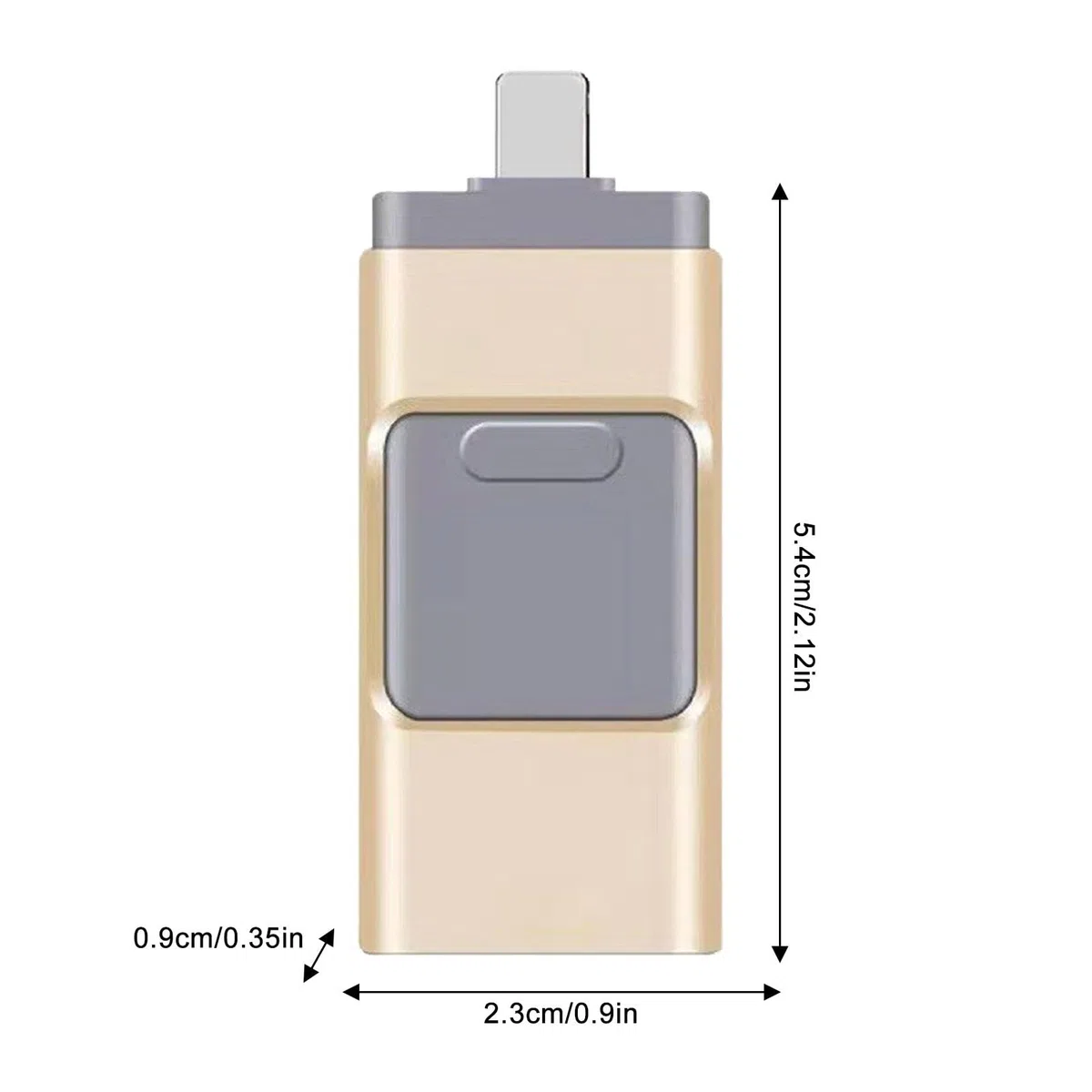 Telefon-Backup-Laufwerk, Backup-Stick für Computer | Fotospeicher-Flash-Laufwerk,Wiederverwendbares Metall-Design-Dokument-Informations-Backup-Laufwerk für Handy, Laptop