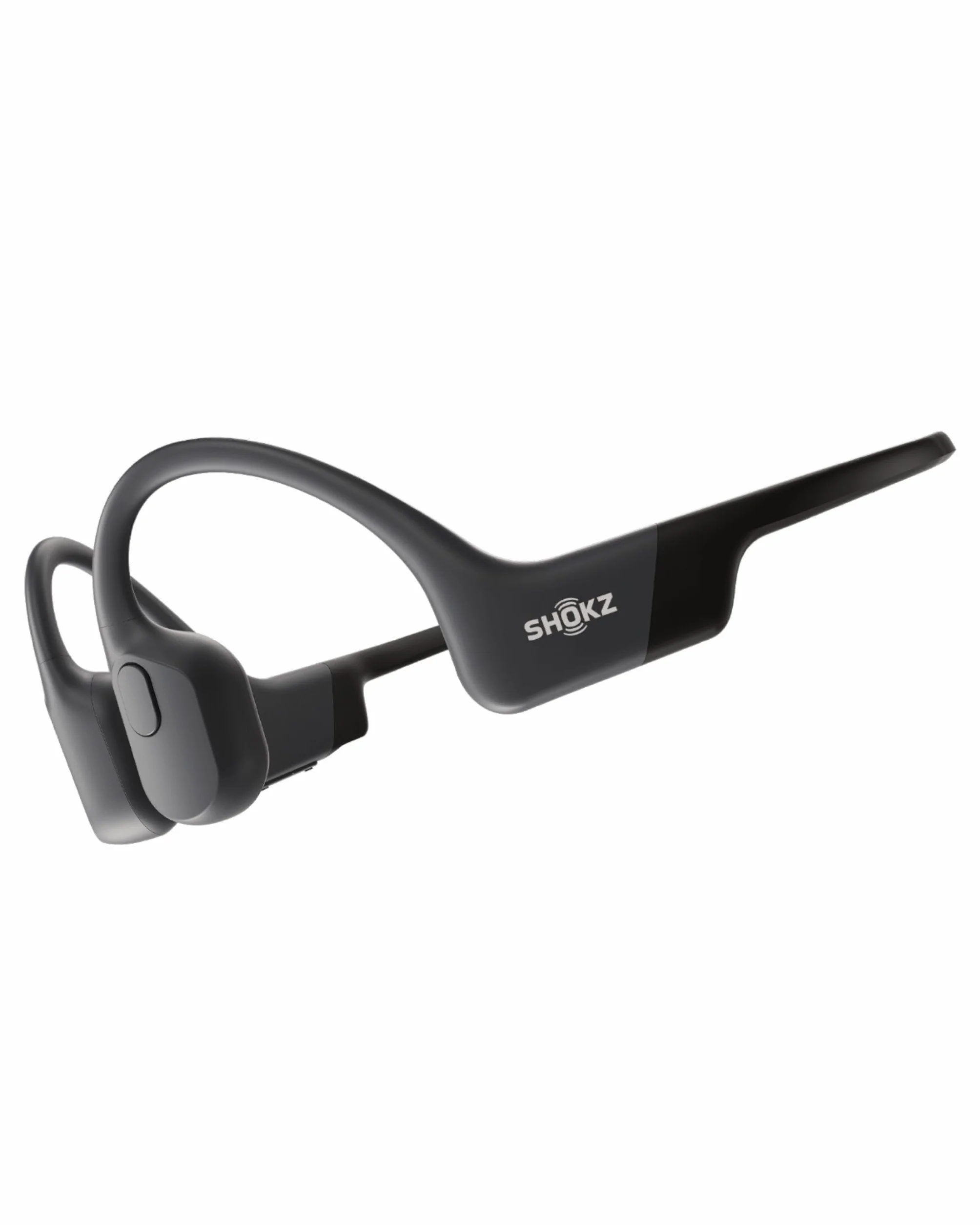 SHOKZ OpenRun Knochenschall Kopfhörer, Open-Ear Sport Bluetooth Kopfhörer mit Noise-Cancelling Mikrofon, IP67 wasserdichte kabellose Ohrhörer zum Laufen, 8 Std Spielzeit, USB-C, mit Sport-Stirnband