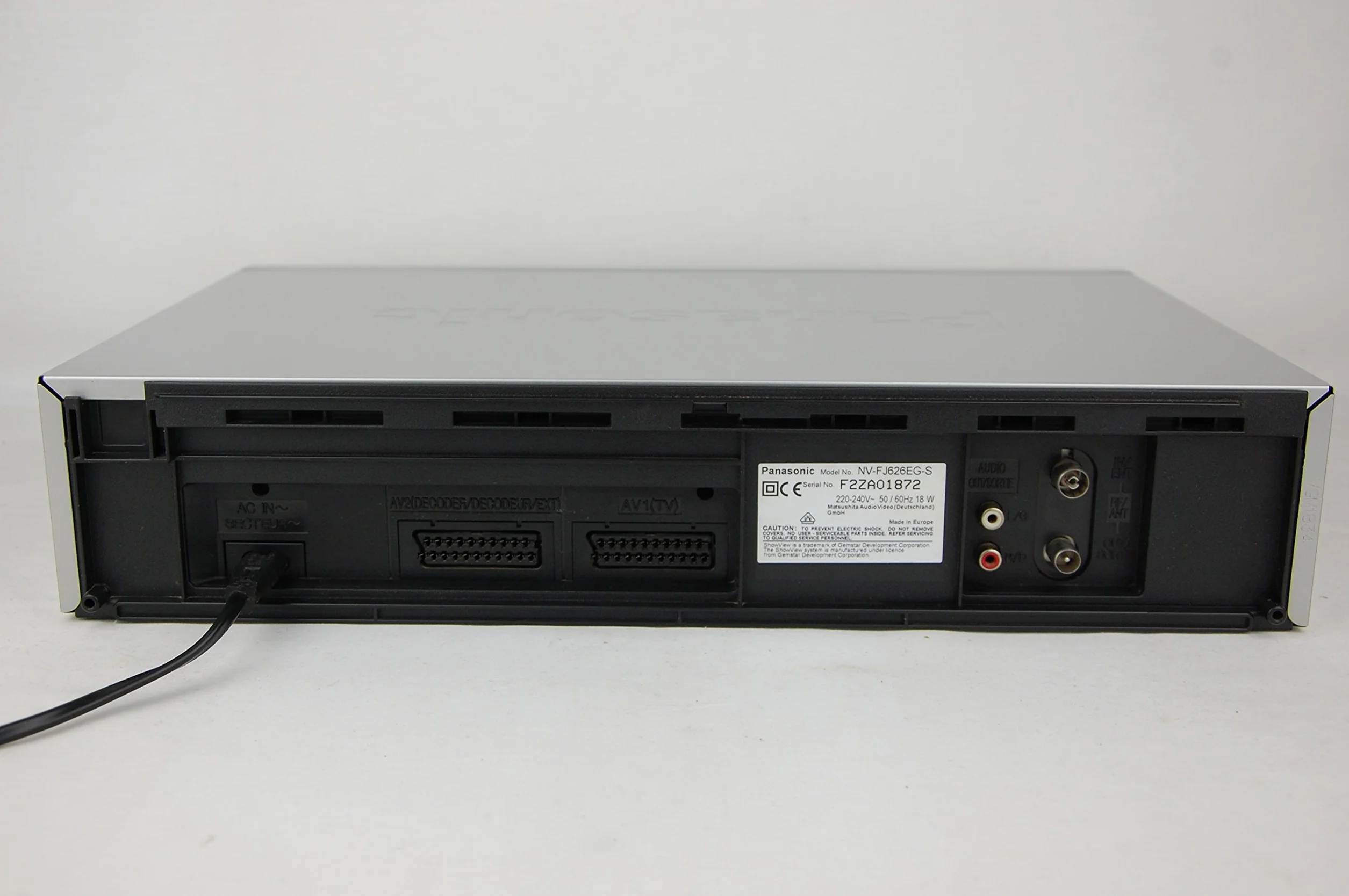 Panasonic NV-FJ626EG-S HiFi-Videorekorder Silber