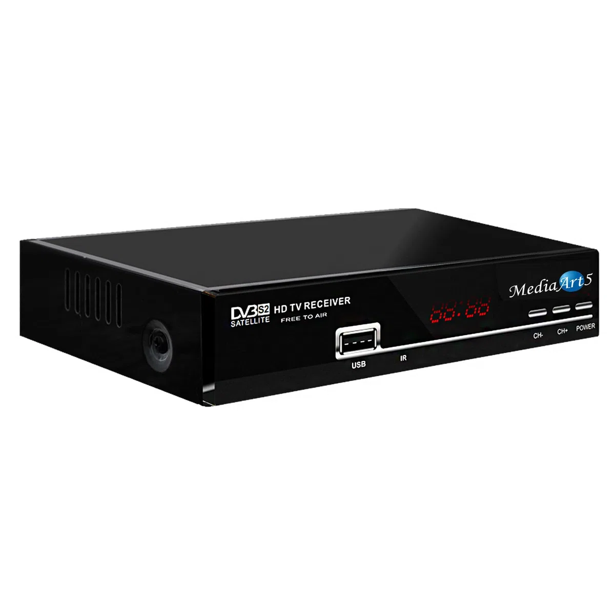 Sat Receiver Mediaart -5 WLAN programmiert Deutsche Senderliste Astra HD 2xUSB YouTube DVB-S2 FTA Scart HDMI