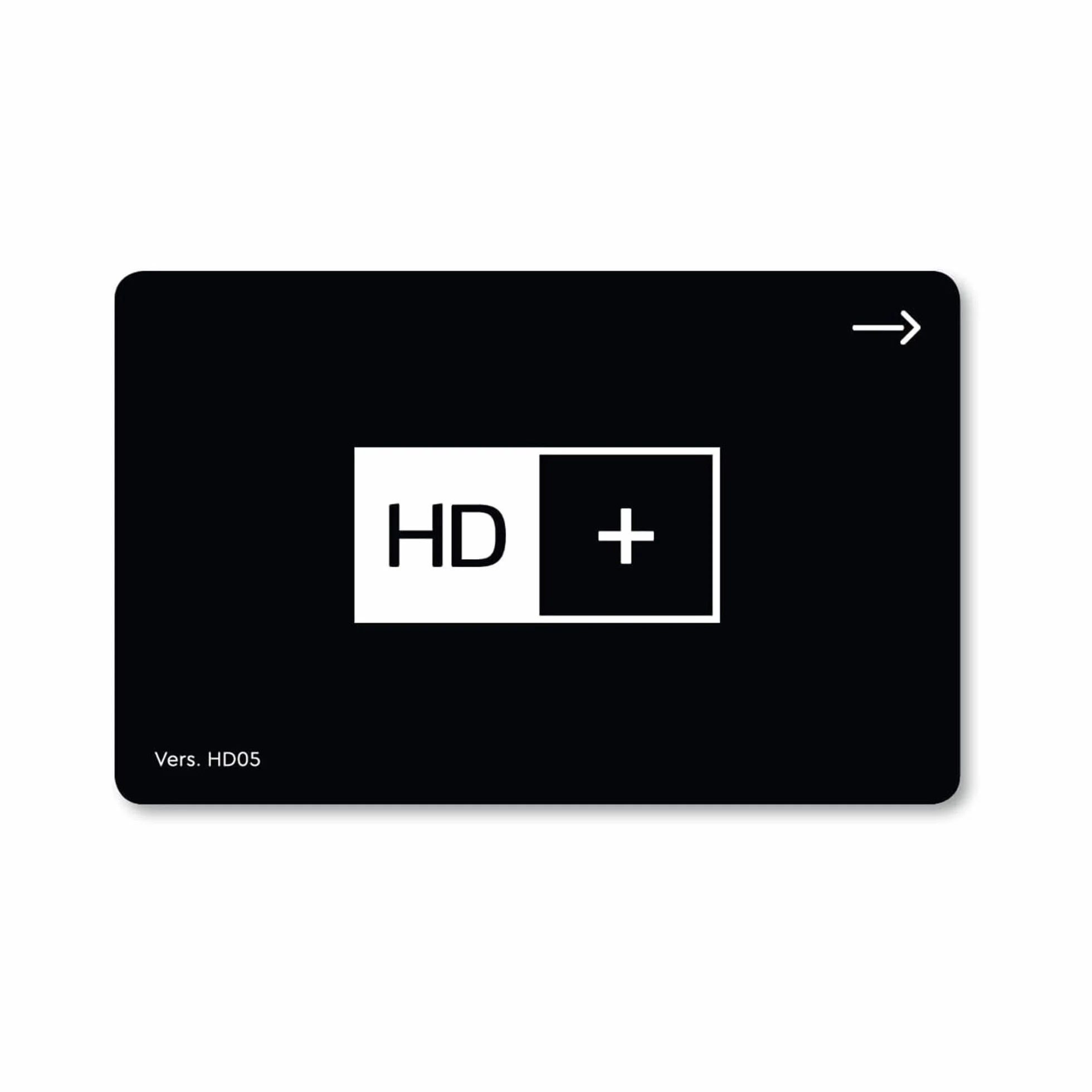 HD+ Karte für Satelliten-TV | 12 Monate Verlängerung | Für HD+ Modul & Receiver | 25 Privatsender, 3 UHD-Kanäle, 70 freie Programme | Kein ABO, Keine Registrierung | Für HD+ Modul & Receiver, 25 Privatsender, 3 UHD-Kanäle, 70 freie Programme, Kein ABO, Ke