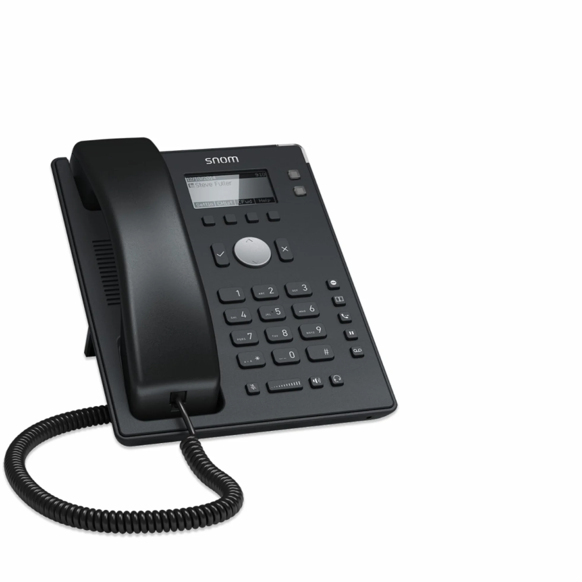 Snom D120 VoIP/SIP Desk Telephone - Black