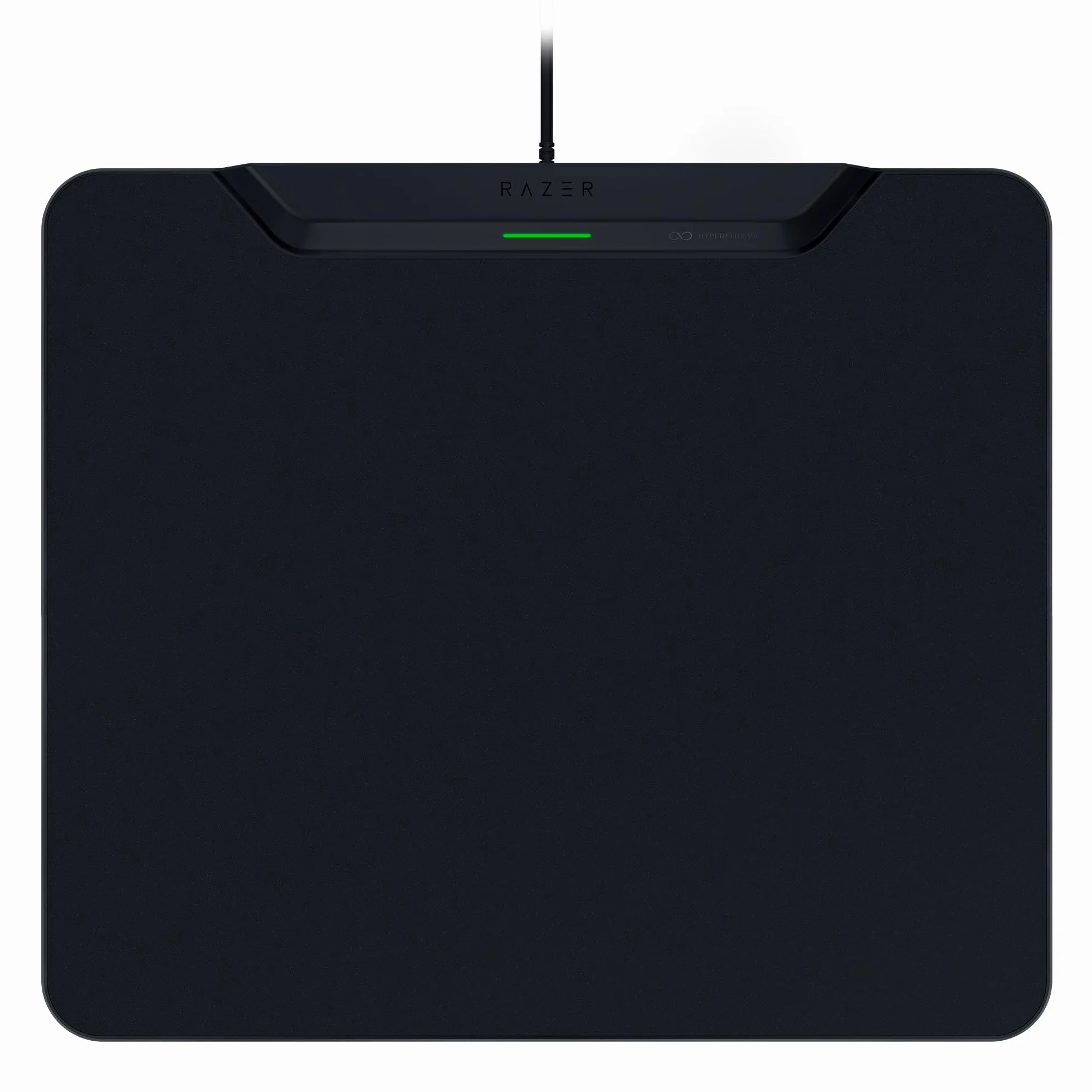 Razer HyperFlux V2 - Kabelloses Lademauspad System für Gaming-Mäuse - Gaming-Mausmatte & Lade-Puck (LED-Ladeanzeige, Anti-Rutsch Gummifüße, Autopairing, USB Anschluß) Schwarz