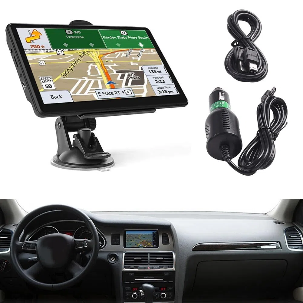 Auto GPS Navigator 7 Zoll Navi LKW Navigationssystem 8GB ROM FM Transmitter IGO Karten für Auto LKW Motorrad