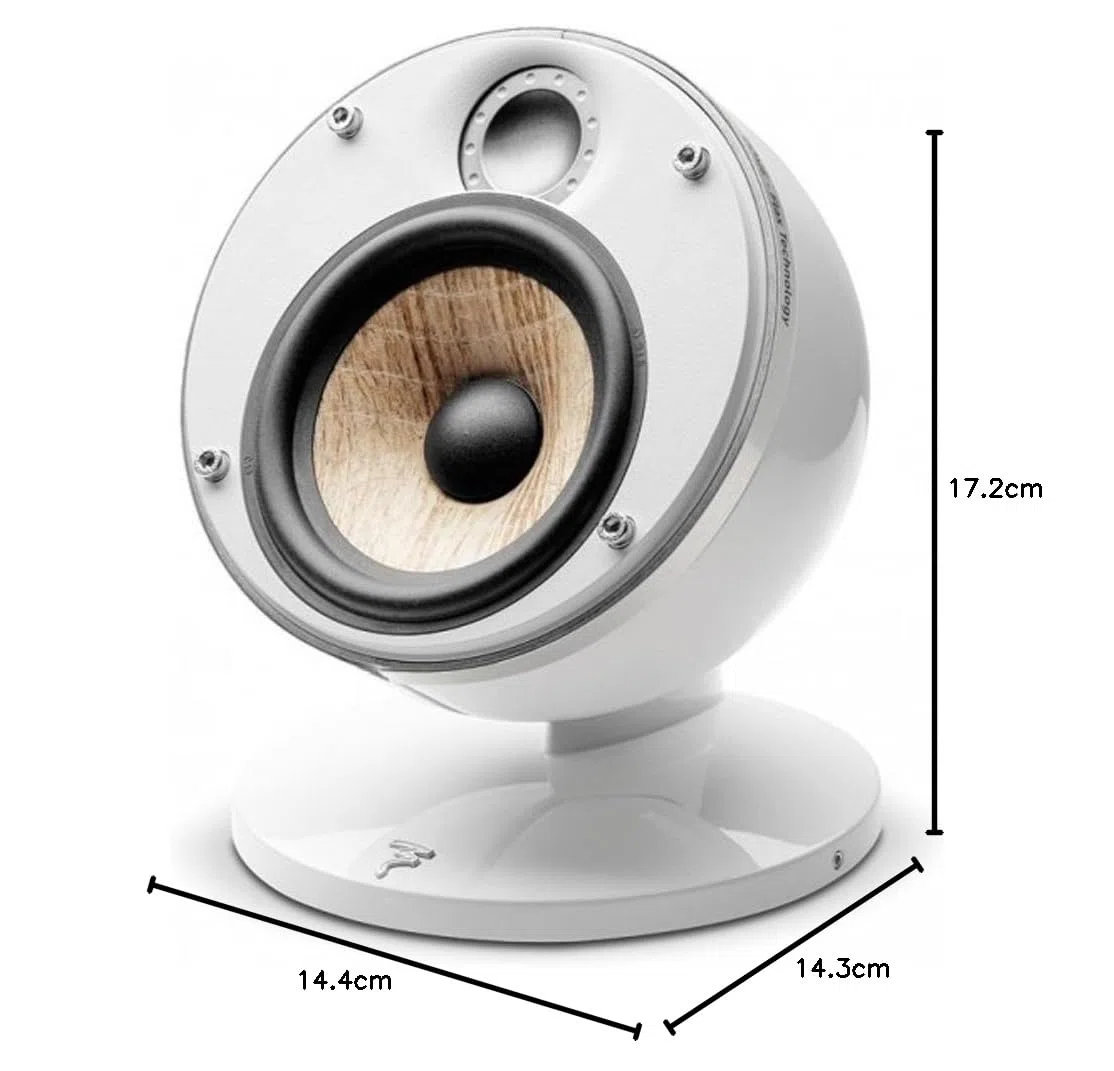 Focal Couple Dome 1.0 Flax Satellitendiffusor, Weiß