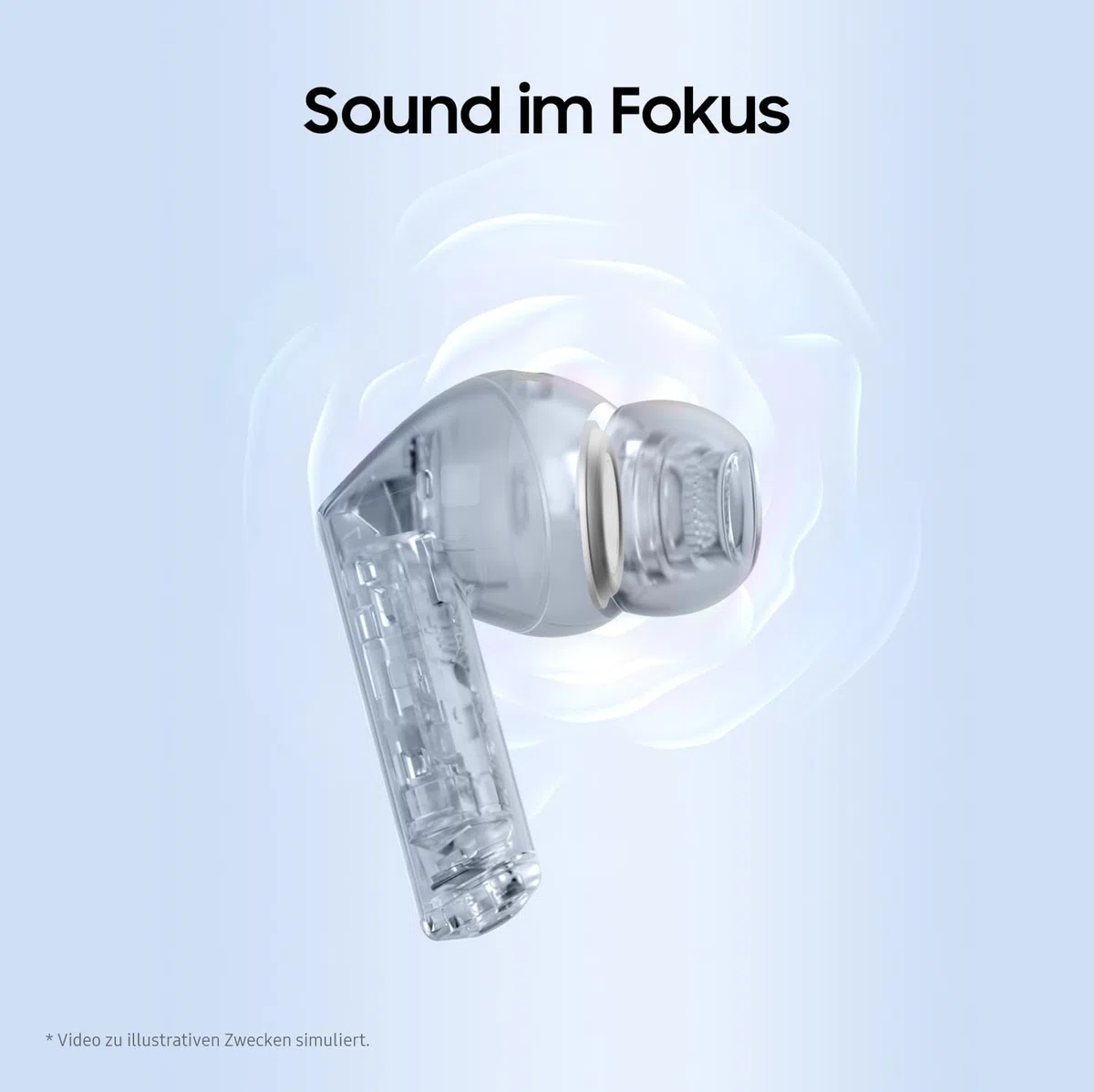 Samsung Galaxy Buds3 FE, Kabellose In-Ear-Kopfhörer inkl. mobeen Soft Clear Case, Ausgewogener Klang, 360 Audio, Aktive Geräuschunterdrückung & Clear Call, AI Kopfhörer mit Gemini, Black