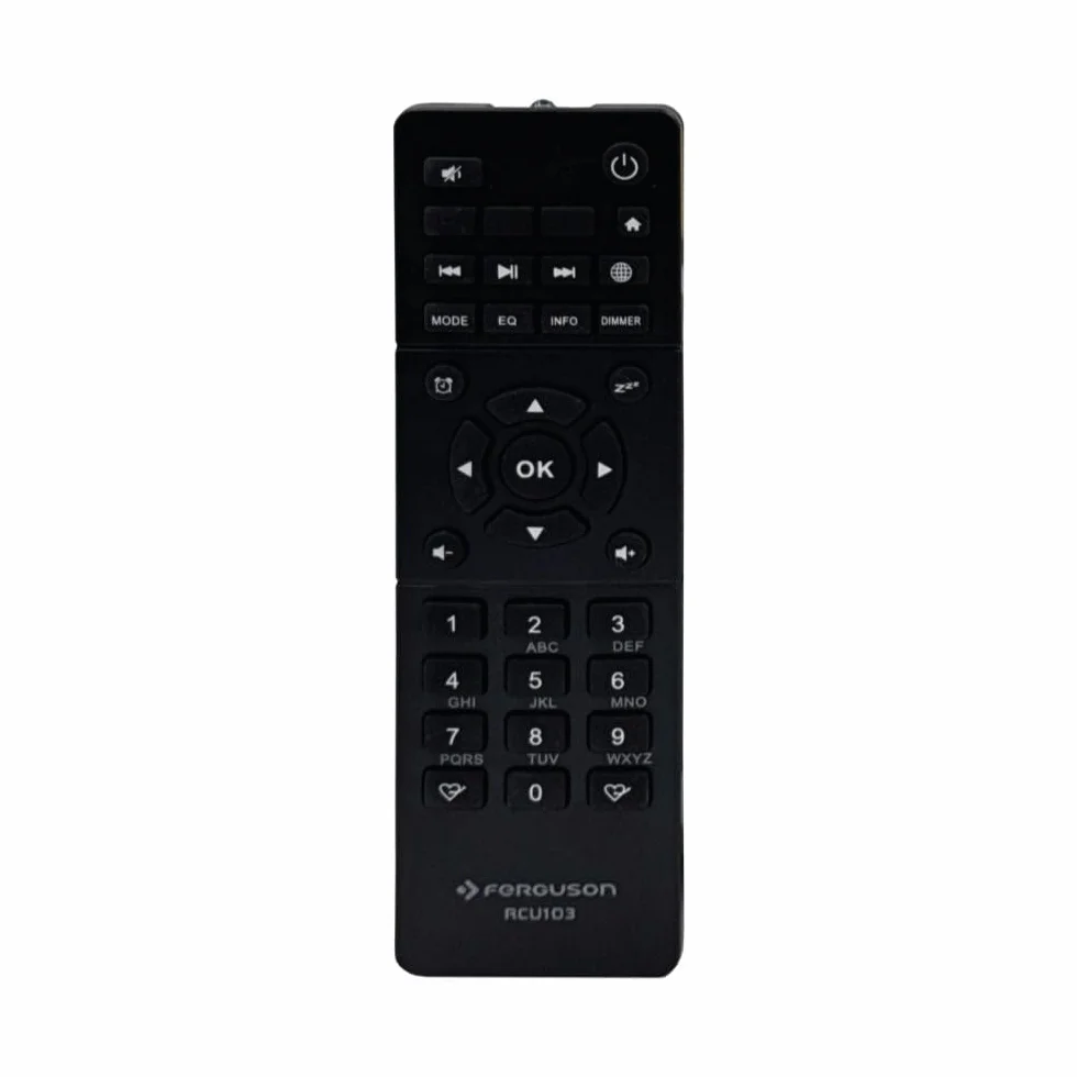 Ferguson Regent i101 Internetradio WLAN Radio mit Bluetooth FM/DAB/DAB+ Radio UKW, Radiowecker, Equalizer, Farbdisplay, USB, AUX IN, Line Out,UPnP, Sleep Timer, App-Steuerung, Fernbedienung