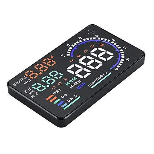 OBD2 HUD A8 5,5 Geschwindigkeitsanzeige Überhead Videogerät Windschutzspiegel Reflektives Bild