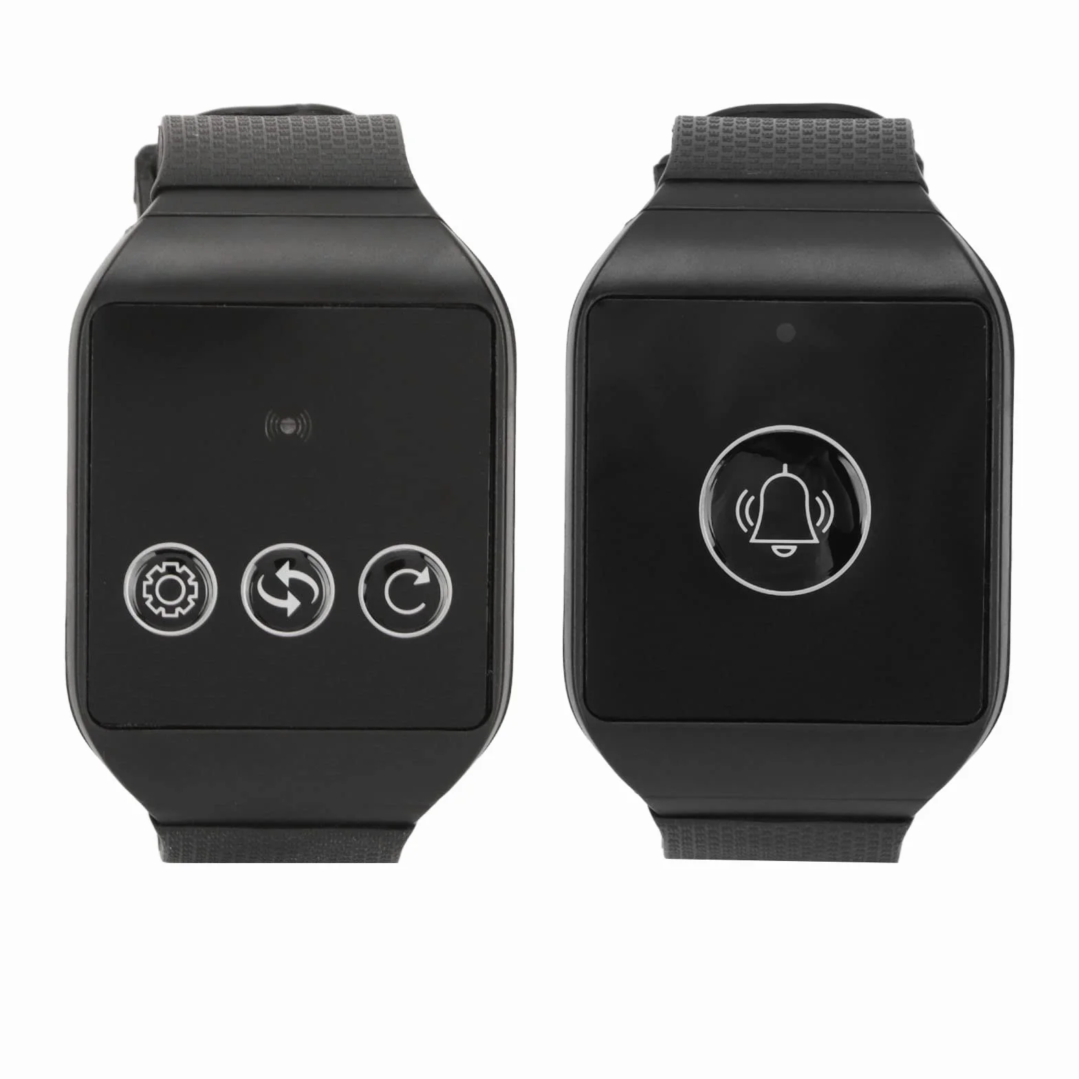 Kabelloses Rufsystem, Kabelloses Watch Pager Rufsystem für Senioren, Wasserdichtes Schwesternrufsystem, Wiederaufladbarer für ältere Menschen