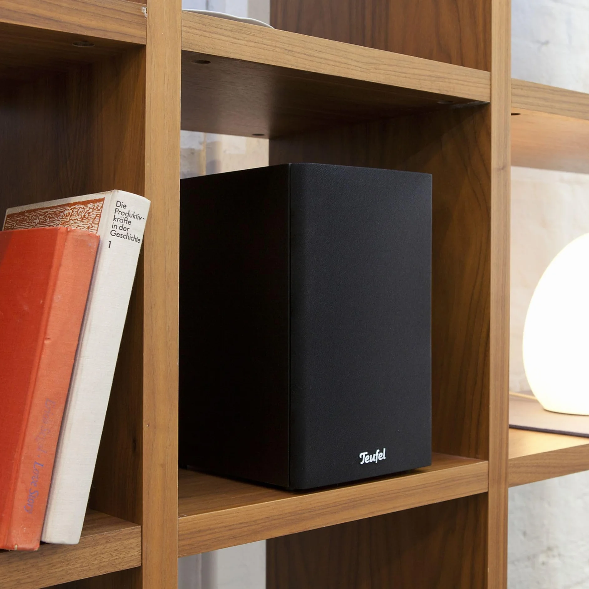 Teufel Kombo 11 Mini-Stereo-Anlage Stereo Lautsprecher Musik Sound Hochtöner Mitteltöner Bass Speaker DAB+ HiFi Soundanlage Schwarz, Auxiliary
