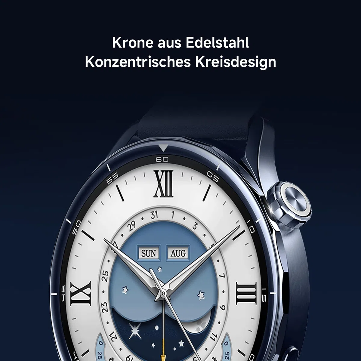 XIAOMI Watch S5 46mm Smartwatch 1,48" AMOLED Fitness-Tracker Herzfrequenz Schlafüberwachung 21 Tage Akku Dualband-GPS NFC Schwarz