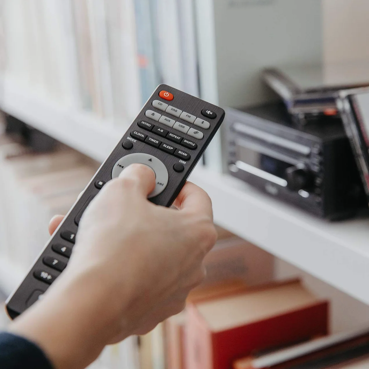 Teufel Kombo 11 Mini-Stereo-Anlage Stereo Lautsprecher Musik Sound Hochtöner Mitteltöner Bass Speaker DAB+ HiFi Soundanlage Schwarz, Auxiliary