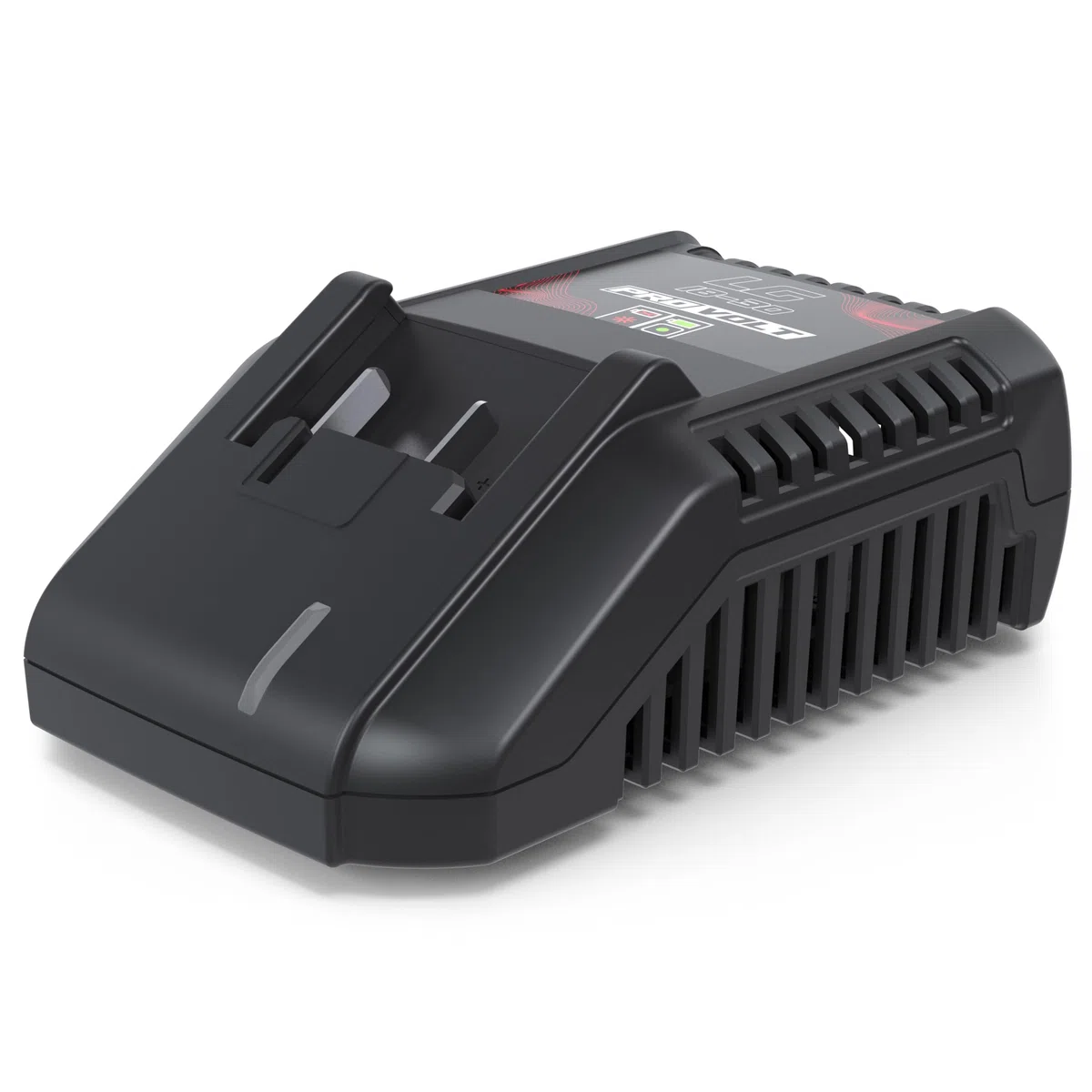 Güde Ladegerät & Akkupack Starter-Kit LGAP 18-3040 P - 18 V Li-Ion, 4 Ah Akkupack & 3A Schnellladegerät, 72 Wh Akkuleistung, Anti-Rutsch Gummierung, Kapazitätsanzeige, passend zu allen 18V E³ Artikeln