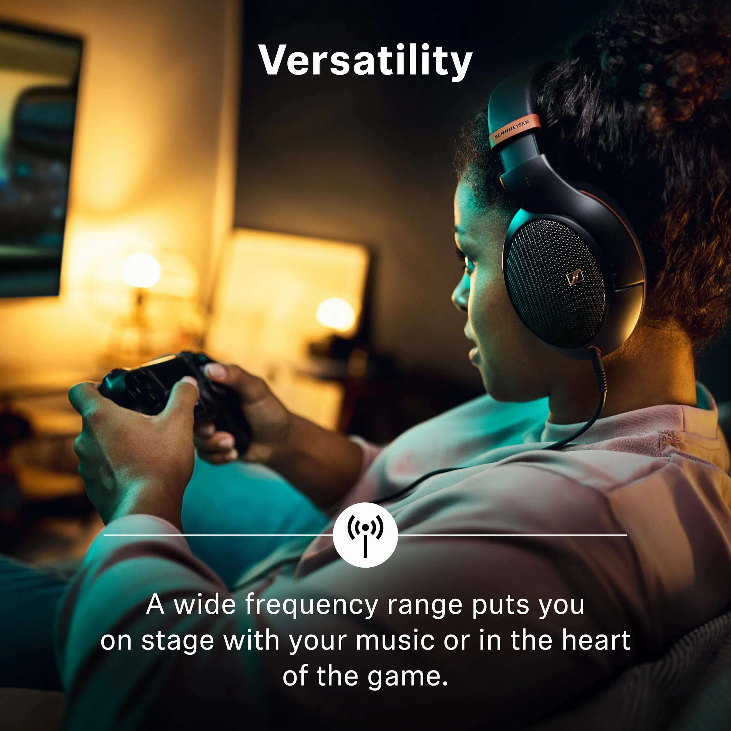 Sennheiser HD 505 Over-Ear Kopfhörer mit Kabel, Headphones mit transparentem Klang & präzisem Bass, mehr Komfort, Studio-Kopfhörer für Musik, Gaming, Audiophile, Studenten, Reisen, Copper-Edition