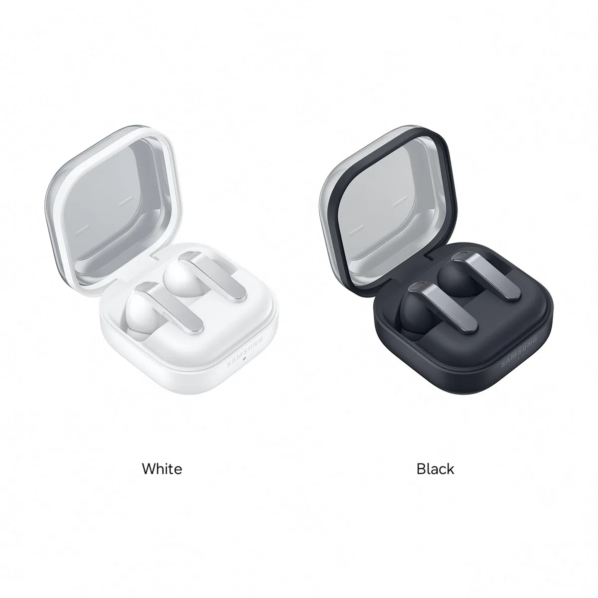 Samsung Galaxy Buds4 Pro, Kabellose Hi-Fi Bluetooth-Kopfhörer, 2-Wege-Lautsprecher, Geräuschunterdrückung per Adaptive Noise Cancelling, In-Ear-Ohrhörer, 360 Audio, AI Agent mit Sprachsteuerung, Black