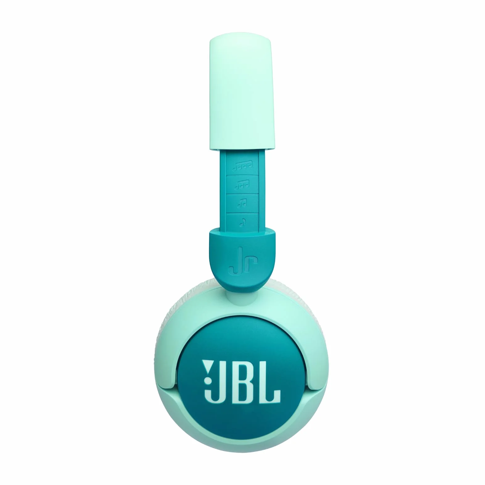 JBL Junior 320 BT, Kabellose On-Ear Bluetooth-Kopfhörer mit eingebautem Mikrofon für Kinder, 50 h Wiedergabe, JBL Safe Sound, geringer Lautstärke, einfacher Bedienung und Sticker-Set, Grün