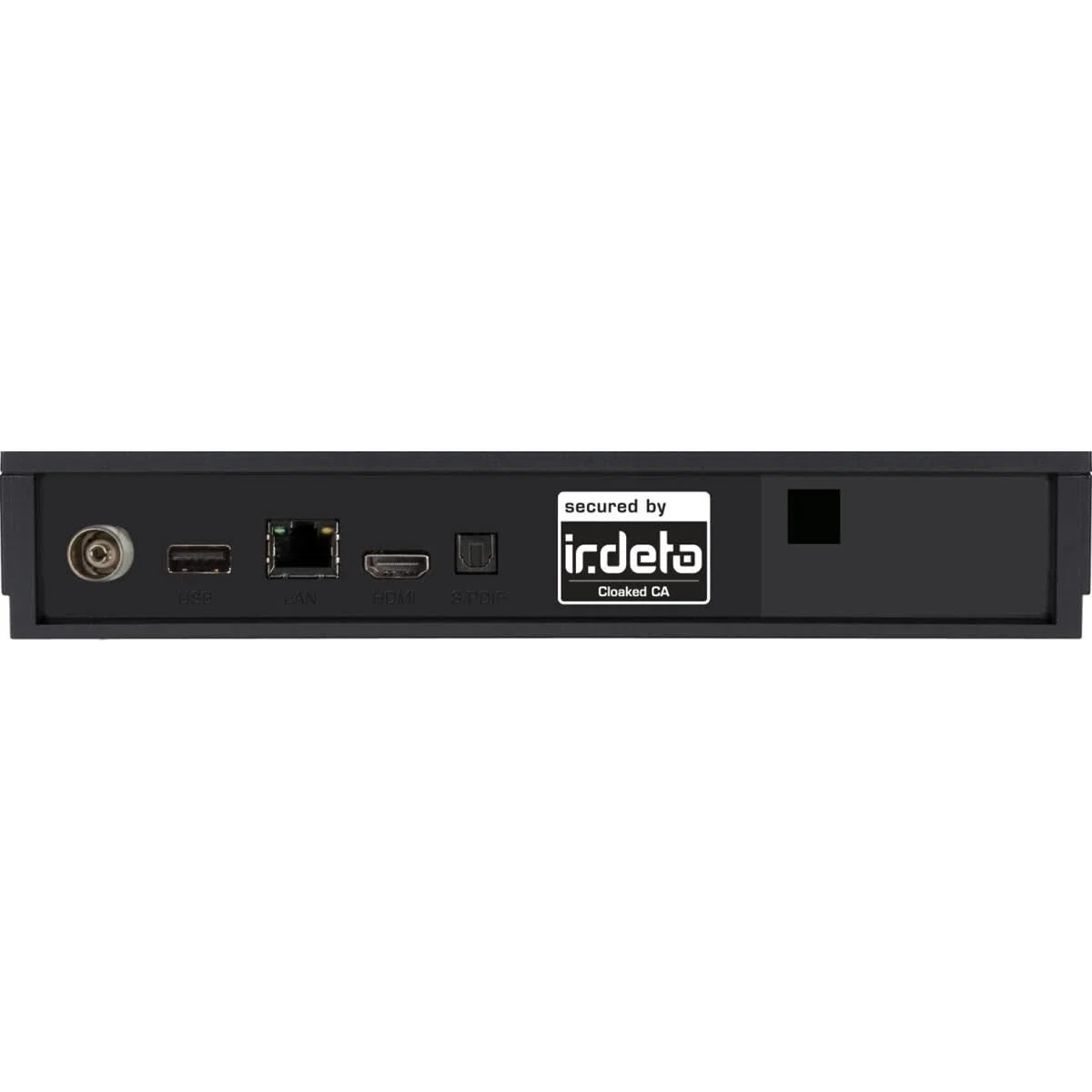 TELESTAR digiHD TT 7 IR – DVB-T2 & DVB-C Combo-Receiver (Kabelreceiver und DVB-T2 Receiver in einem, Aufnahmefunktion, Mediaplayer) – Schwarz
