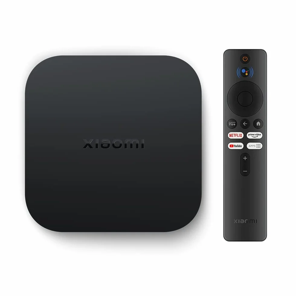 Xiaomi TV Box S (2nd Gen) 4K Ultra HD Streaming Media Player, 2GB RAM + 8GB ROM mit IR-Fernbedienung, Dolby Vision und HDR10+, DTS-HD Sound, Wireless Projection
