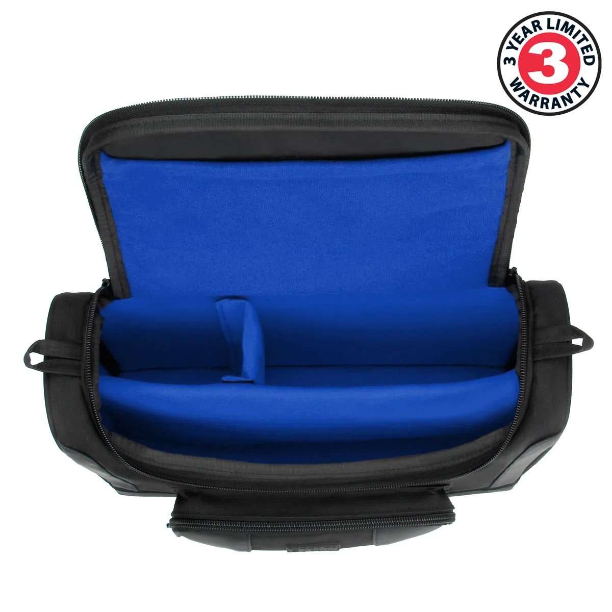 USA Gear Mini-Projektorgehäuse mit Reisetasche Kompatibel mit ViewSonic M1, LG PF1500W, VOPLLS ​​15000, Roconia 12000LM, VANKYO Leisure 3W, DR.J Professional HI-04, AKATUO 12000L 350ANSI (Blau)