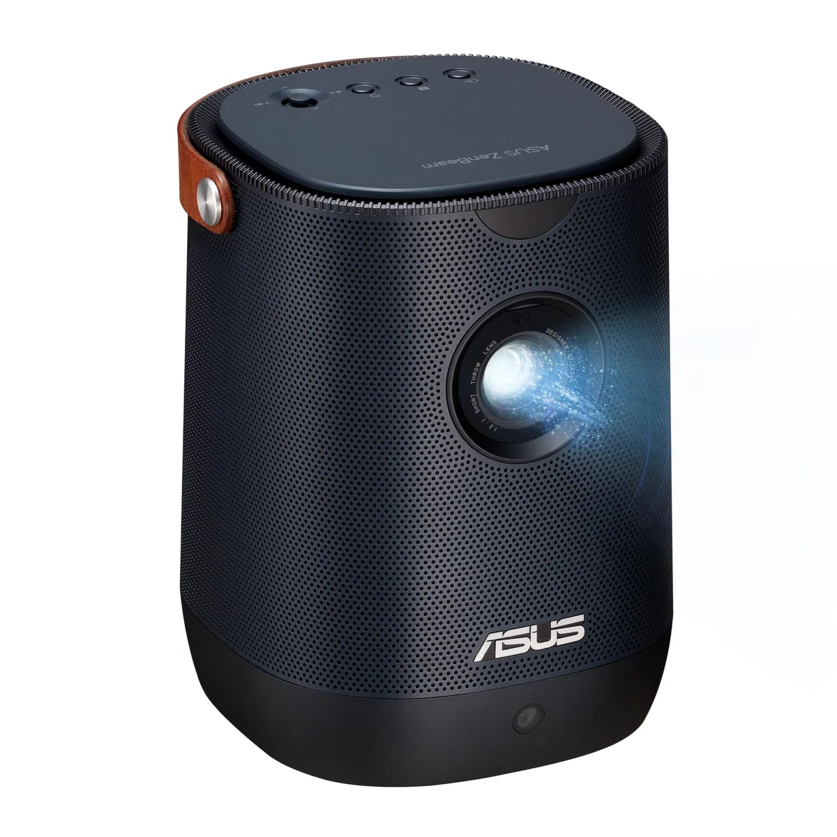 ASUS ZenBeam L2 Smart tragbarer LED Projektor (960 LED Lumen, 1080p, Google zertifizierte Android 12 TV Box, Sound von Harman Kardon, 10 W Lautsprecher, integrierter Akku, ASUS Light Wall)