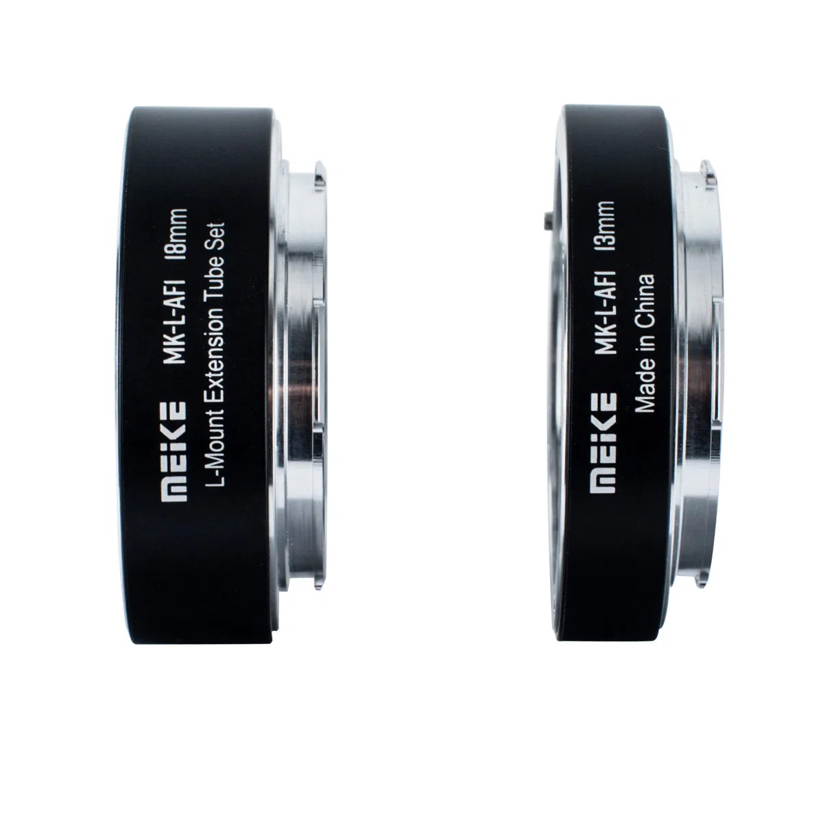 Meike L-AF1 Metall Autofokus Makro Verlängerungsrohr Adapterring (13 mm + 18 mm) für Panasonic Lumix Sigma Leica L-Mount spiegellose Kameras wie S1 S1R S1H S5 FP