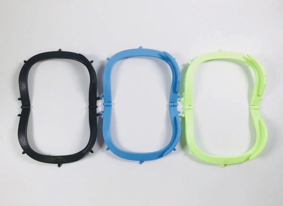 Packung mit 3 Kofferdamen for Dentalrahmen, leicht, faltbar, 3 Farben, autoklavierbar bei 134 °C(Each Color X1)