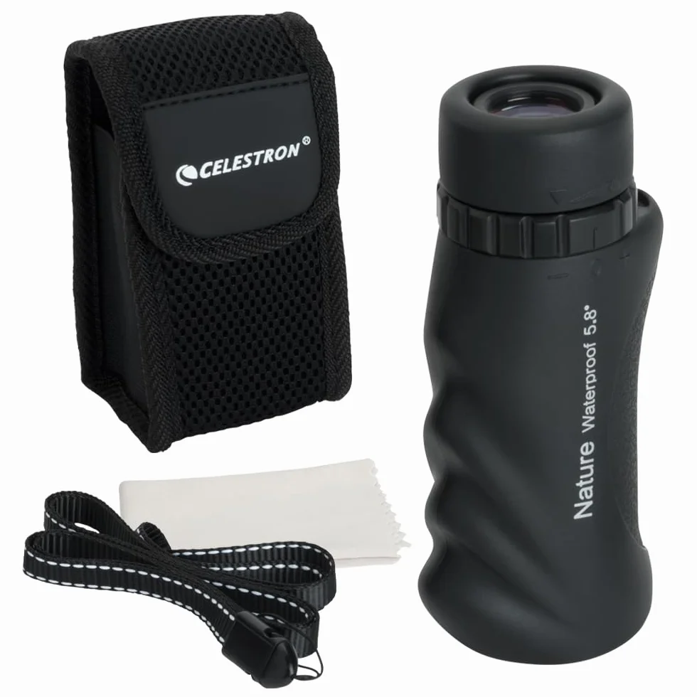 Celestron 71210 Nature DX 10x25 Monokular, Schwarz