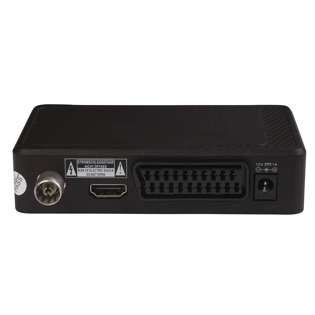 Denver DTB-148 DVB-T2 HD Set-Top Box - Frei-Empfang, HDMI, Dolby Digital Plus, MPEG, USB Medienwiedergabe